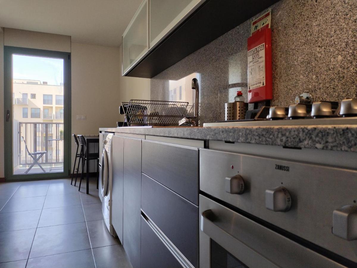Apartamento Oceanus Park Apartment Povoa de Varzim Bagian luar foto