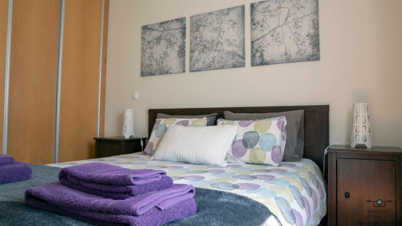 Apartamento Oceanus Park Apartment Povoa de Varzim Bagian luar foto